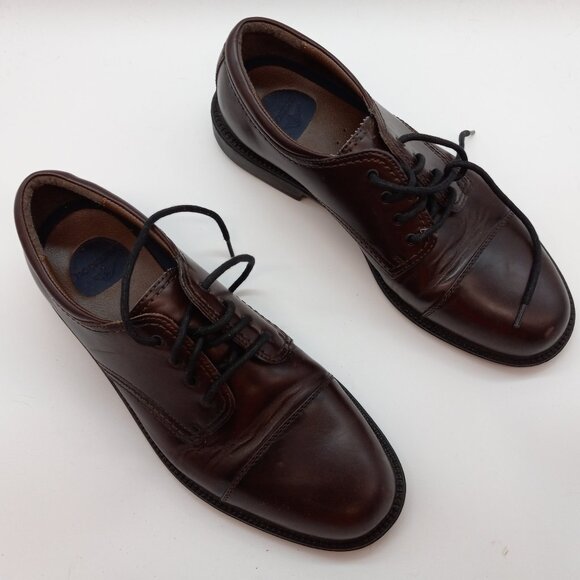 Men Dockers GORDAN 90-2219 Cordovan Cap Toe Lace-Up Oxford Shoes size 11M - Picture 1 of 5